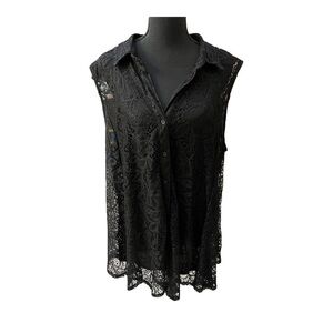 Avenue Floral Lace Blouse Size 22/24